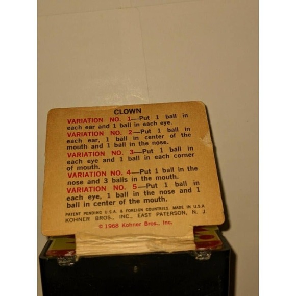 Lot Vintage 1968 Games Nervous Breakdown Tilt Ball Kohner Rubiks Cube Puzzlers - Picture 3 of 12